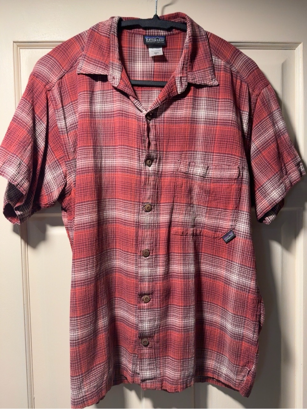 Patagonia Organic Cotton Plaid Shirt Men’s S